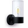 Afbeelding van Philips Flareon wandlamp - zwart - E27