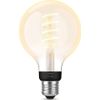 Afbeelding van Philips Hue Filament Lichtbron E27 Globelamp G93 - warm tot koelwit licht - klein - 1-pack - Blueto