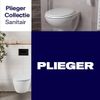 Afbeelding van Plieger Royal Toiletbril – Universeel - Wc Bril Wit – Wc Brillen met Deksel – RVS Bevestiging