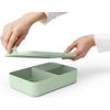 Afbeelding van Brabantia Make & Take Bento Lunchbox incl Bentobox- Large - Kunststof - Jade Green