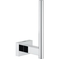 GROHE Essentials Cube Reserverolhouder - WC-rol houder voor 1 rol - Chroom