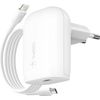 Afbeelding van Belkin Boost Charge adapter met kabel - USB-C naar Lightning - 1m - 20W - Wit