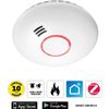 Afbeelding van Alecto SMART-SMOKE10 Smart Zigbee Rookmelder - 10 jaar sensor - Voldoet aan Europese norm EN14604 -