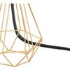 Afbeelding van EGLO Carlton 2 Tafellamp - 1 Lichts - Ø 16,5 cm - Zwart/Goud
