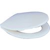 Afbeelding van Plieger Start Toiletbril – Wc Bril Wit Thermoplast – Wc Brillen met Deksel – Kunststof Bevestiging