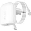 Afbeelding van Belkin Boost Charge adapter met kabel - USB-C naar Lightning - 1m - 20W - Wit
