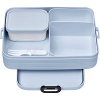 Mepal – Bento lunchbox Take a Break large- inclusief bento box – Nordic blue – Lunchbox voor volwas