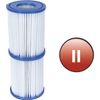 Afbeelding van Bestway -Filter Cartridges - Zwembadfilter Type II - 2 stuks - nr. 58094