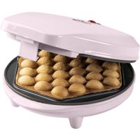 Bestron Bubbel Wafelijzer, wafelmaker voor bubbel wafels te vullen met ijs, chocola of fruit, met b
