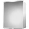 Afbeelding van Spiegelkast Go By Van Marcke Junior 31.5x14x40cm Kunststof Spiegeldeur Wit
