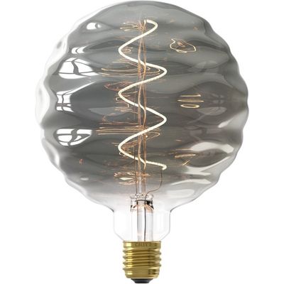 Calex Bilbao XXL Titanium - E27 LED Lamp - Filament Lichtbron Dimbaar - 4W - Warm Wit Licht Foto van Calex Bilbao XXL Titanium - E27 LED Lamp - Filament Lichtbron Dimbaar - 4W - Warm Wit Licht
