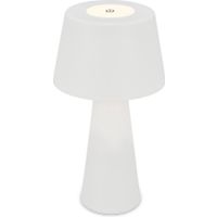 Briloner Leuchten KIHI Oplaadbare LED tafellamp 3,5W 3-traps dimmer Touch oplaadbare batterij wit