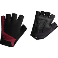 Rogelli Essential Fietshandschoenen - Heren - Zwart, Bordeaux - Maat S