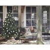Afbeelding van Black Box Trees Charlton Kunstkerstboom met LED Verlichting - H185 x Ø115 cm - Groen