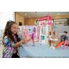 Afbeelding van Barbie - huis en Barbiepop - Barbie huis met 2 verdiepingen
