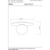 Afbeelding van Lucide TRICIA - Plafonnière - Ø 25 cm - 1xE27 - Mat Goud / Messing