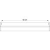 Afbeelding van Sealskin Brix Wandrek met handdoekrek 55 cm Wit