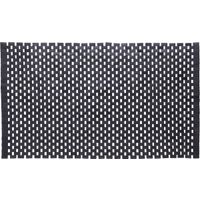 Sealskin - Woodblock Badmat 52x90 cm - Teak - Zwart