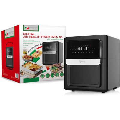 MAGNANI Airfryer, Oven, Dehydrator - Hetelucht Friteuse - Elektrisch - Inclusief Accessoires - 13 A Foto van MAGNANI Airfryer, Oven, Dehydrator - Hetelucht Friteuse - Elektrisch - Inclusief Accessoires - 13 A