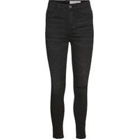 Noisy may NMCALLIE HW SKINNY ANKLE JEANS VI209MG Dames Jeans - Maat W27 X L30