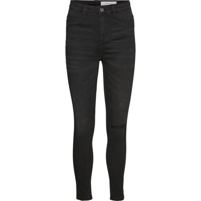 Afbeelding van Noisy may NMCALLIE HW SKINNY ANKLE JEANS VI209MG Dames Jeans - Maat W27 X L30