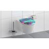 Afbeelding van SCHÜTTE WC-Bril 82191 NEON PAINT - Duroplast - Soft Close - Verchroomde Scharnieren - Decor - 1-zij