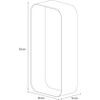 Afbeelding van Sealskin Brix - Wandkubus Wandelement Wandrek - 12x50x24 cm - Metaal - Wit