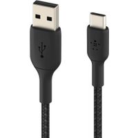 Belkin Braided USB-C naar USB kabel - 3m - Zwart