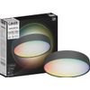Afbeelding van Calex Slimme Plafondlamp - Smart Plafonnière 40cm - RGB en Warm Wit - Zwart