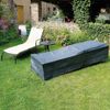 Afbeelding van Nature - Tuinmeubelhoes - Beschermhoes voor ligstoelen - H40 x 205 x 78cm