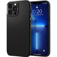 Spigen Liquid Air TPU met Air Cushion hoesje voor iPhone 13 Pro - zwart