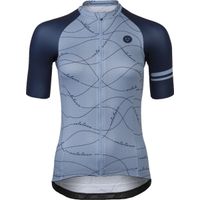 AGU Velo Wave Fietsshirt Essential Dames - Blauw - M