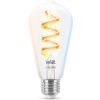 Afbeelding van WiZ Edison Filament - Slimme LED-verlichting - Gekleurd en Wit licht - E27 - 40W - Transparant - Wi