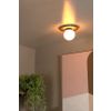 Afbeelding van Lucide TRICIA - Plafonnière - Ø 25 cm - 1xE27 - Mat Goud / Messing