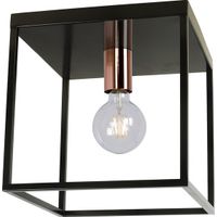 Lucide ARTHUR - Plafonnière - 1xE27 - Zwart