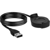 kwmobile USB-oplaadkabel geschikt voor Huawei Watch 2 - Kabel voor smartwatch - zwart