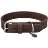 Afbeelding van Trixie Halsband Hond Rustic Vetleer Donkerbruin