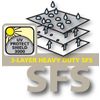 Afbeelding van Eurotrail Hoes voor zweefparasol met muurbevestiging SFS - 150*50cm - Grijs