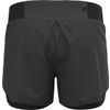 Afbeelding van ODLO 2-in-1 Shorts Zeroweight 3 Inch Dames - Zwart - Maat XL