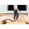 Afbeelding van Hyundai Stofzuiger zakloos – Cycloon stofzuiger 800W – Geel/Zwart