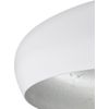 Afbeelding van EGLO Mogano Plafondlamp - E27 - Ø 40 cm - Wit/Zilver