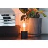 Afbeelding van Calex Tafellamp Rond - Industrieel - E27 Fitting - Zwart - Excl. lichtbron