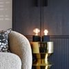 Afbeelding van Calex Slimme Lamp - Wifi LED Filament Verlichting - Globe 9,5cm - E27 - Smart Lichtbron Goud- Dimba