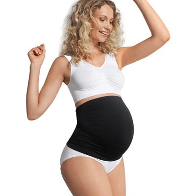 Foto van Carriwell Naadloze Buikband - ondersteunend bij zwangerschap - Zwart - XL