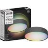 Afbeelding van Calex Slimme Plafondlamp - Smart Plafonnière 40cm - RGB en Warm Wit - Zwart