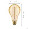 Afbeelding van EGLO Golden Age LED lamp - Dimbaar - 4W - 7.5 cm -11691