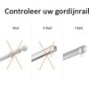 Afbeelding van SwitchBot Curtain - (I Rail) - Wit - Smart home - Smart Gordijn - Automatisch gordijn