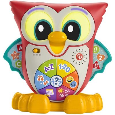 Afbeelding van Fisher-Price Linkimals Wijze Ogen Uil - Educatief Speelgoed