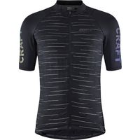 Craft Fietsshirt Korte Mouwen Heren Zwart Reflective - ADV ENDUR LUMEN JERSEY M BLACK BLACK-XL