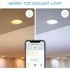 Afbeelding van WiZ Lamp Slimme LED Verlichting E27 Lichtbron - Gekleurd en Wit Licht - 60W - Mat - WiFi